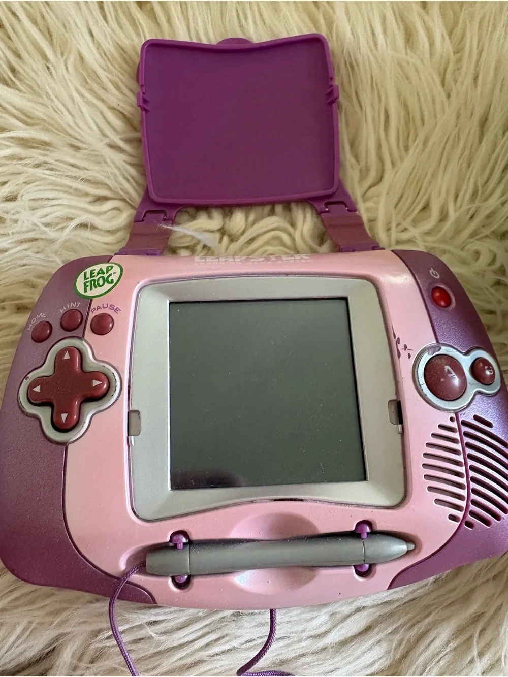 Leapfrog Leapster Multimedia Learning System 7 Games Case Leap Frog Handheld Lot